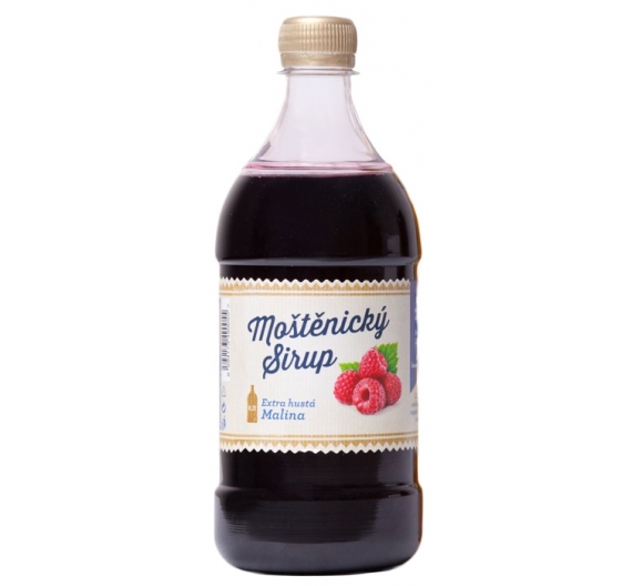 Sirup Moštěnický 0,7l - malina